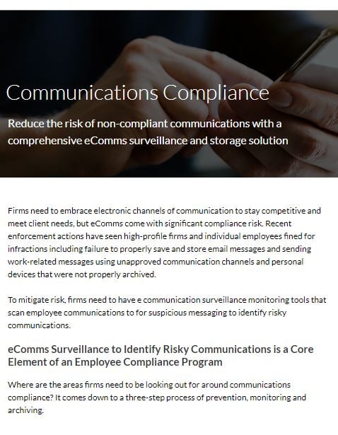 Communications-Compliance-Thumb-Solutions