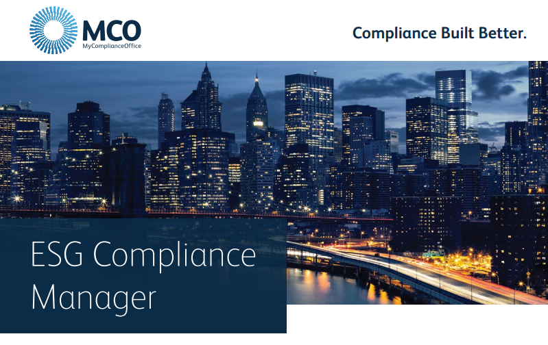 ESG Compliance Manager Brochure