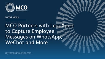 MCO parters with LeapXpert