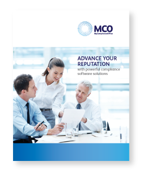 MyComplianceOffice Brochure cover