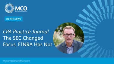 MCO's Sean Sullivan covers FINRA's Communications Compliance expectations