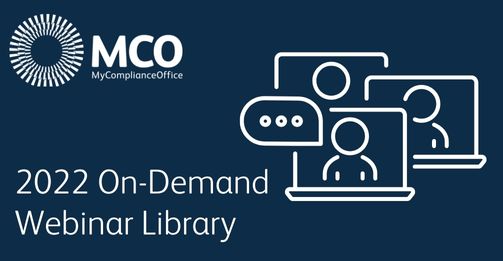 Watch MCO's on-demand webinars for expert compliance insight